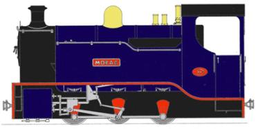 2'-0'' gauge 0-6-0 locomotive design 'Morag'